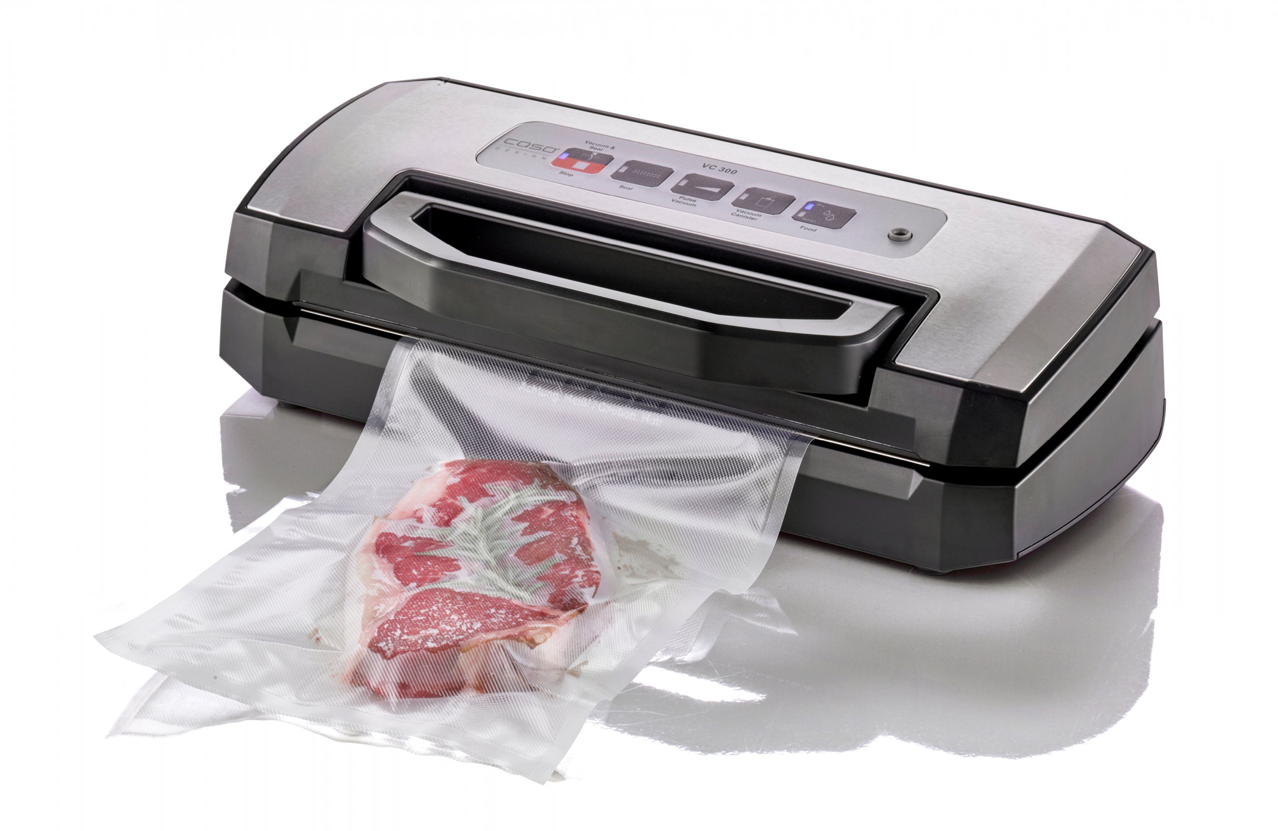 Caso One Touch Cordless Vacuum Sealer - Black